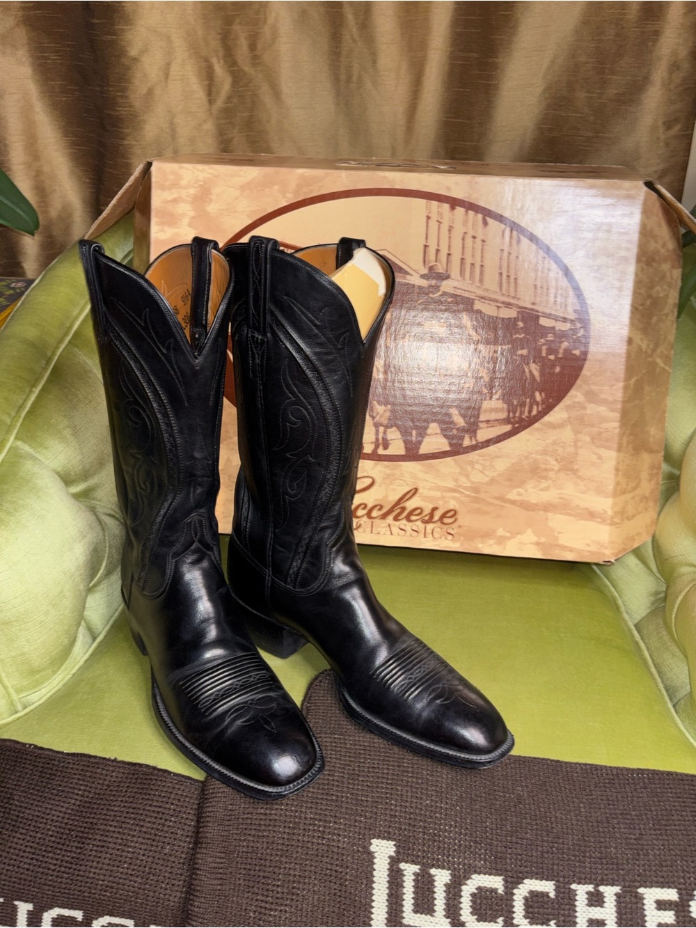 Lucchese Classics Western L0388 Boots 9.5 A Men’s - Picture 5 of 11